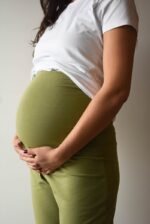 Trenerka za trudnoću i post partum „Leta” - zelena - Slika 4